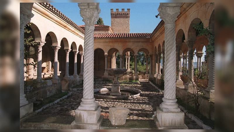 L'abbaye de Roseland à Nice