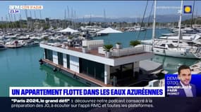 Un appartement flotte dans les eaux azuréennes