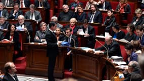 Manuel Valls devant l'Assemblée nationale