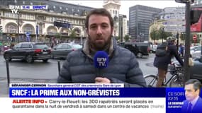 "C'est scandaleux!" La CGT cheminots réagit à la prime accordée aux non-grévistes par la SNCF