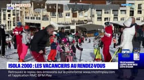 Isola 2000: les vacanciers sont au rendez-vous