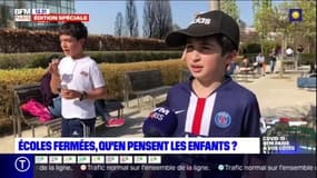 Écoles fermées: qu'en pensent les enfants franciliens? 