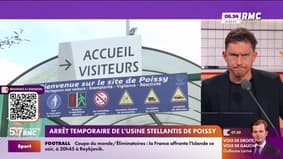 Arrêt temporaire de l'usine STellantis de Poissy 