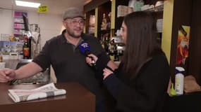 Ramdane, patron du bar où a été interpellé le fugitif évadé de Dijon, à BFMTV, le 28 novembre 2025