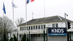 L'usine d'armement KNDS à Bourges, le 21 mars 2025 dans le Cher