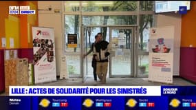 Immeubles effondrés à Lille: actes de solidarité pour les sinistrés
