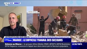 Séisme au Maroc: "Des équipes ont été préconstituées et se tiennent toujours prêtes à partir", affirme ce représentant de la Fédération nationale des sapeurs-pompiers de France  