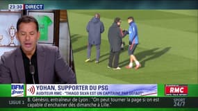 Yohan, supporter du PSG : "Thiago Silva est un capitaine par défaut"