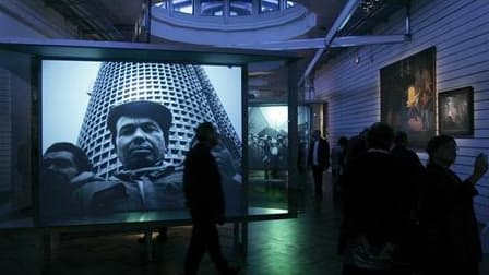 Exposition à la Cité nationale de l'histoire de l'immigration. Le bâtiment a fermé à nouveau ses portes vendredi à Paris pour tenter de mettre fin à l'occupation des locaux par des salariés sans papiers. /Photo d'archives/REUTERS/Benoît Tessier