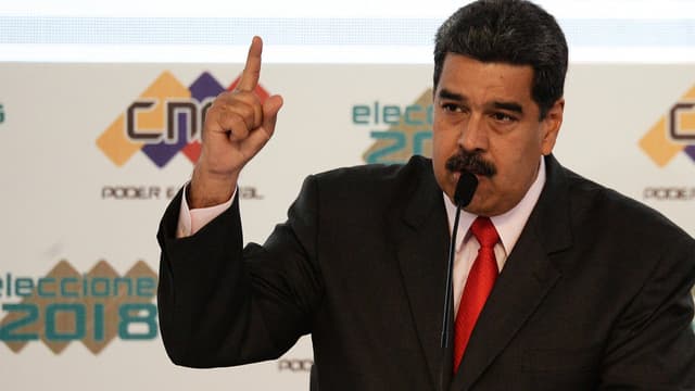 Nicolas Maduro en mai 2018.