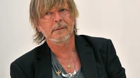 Le chanteur Renaud en août 2016 à Chanceaux-près-Loches. 