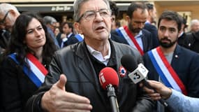 Jean-Luc Mélenchon à Saint-Brevin le 24 mai 2023