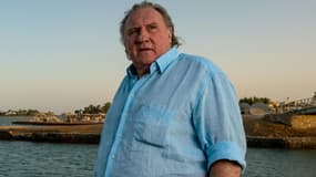 Gérard Depardieu en Egypte, en octobre 2020.