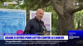 Zinédine Zidane à Istres pour parrainer une association de lutte contre le cancer