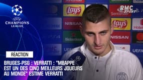 Bruges – PSG : « Mbappé est un des 5 meilleurs joueurs au monde » estime Verratti