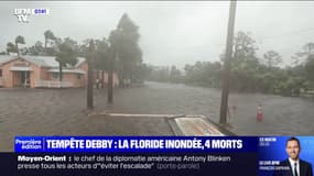 États-Unis: la tempête Debby inonde la Floride et fait 4 morts