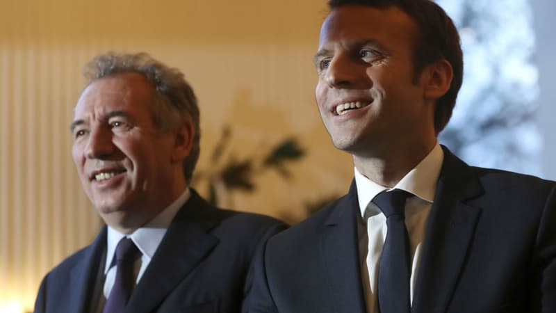 Emmanuel Macron et François Bayrou scellent leur alliance le 23 février 2017