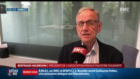 "On a une responsabilité dans ce qu'il se passe là-bas": la colère de Bertrand Heilbronn, président de l'Association "France Palestine Solidarité"