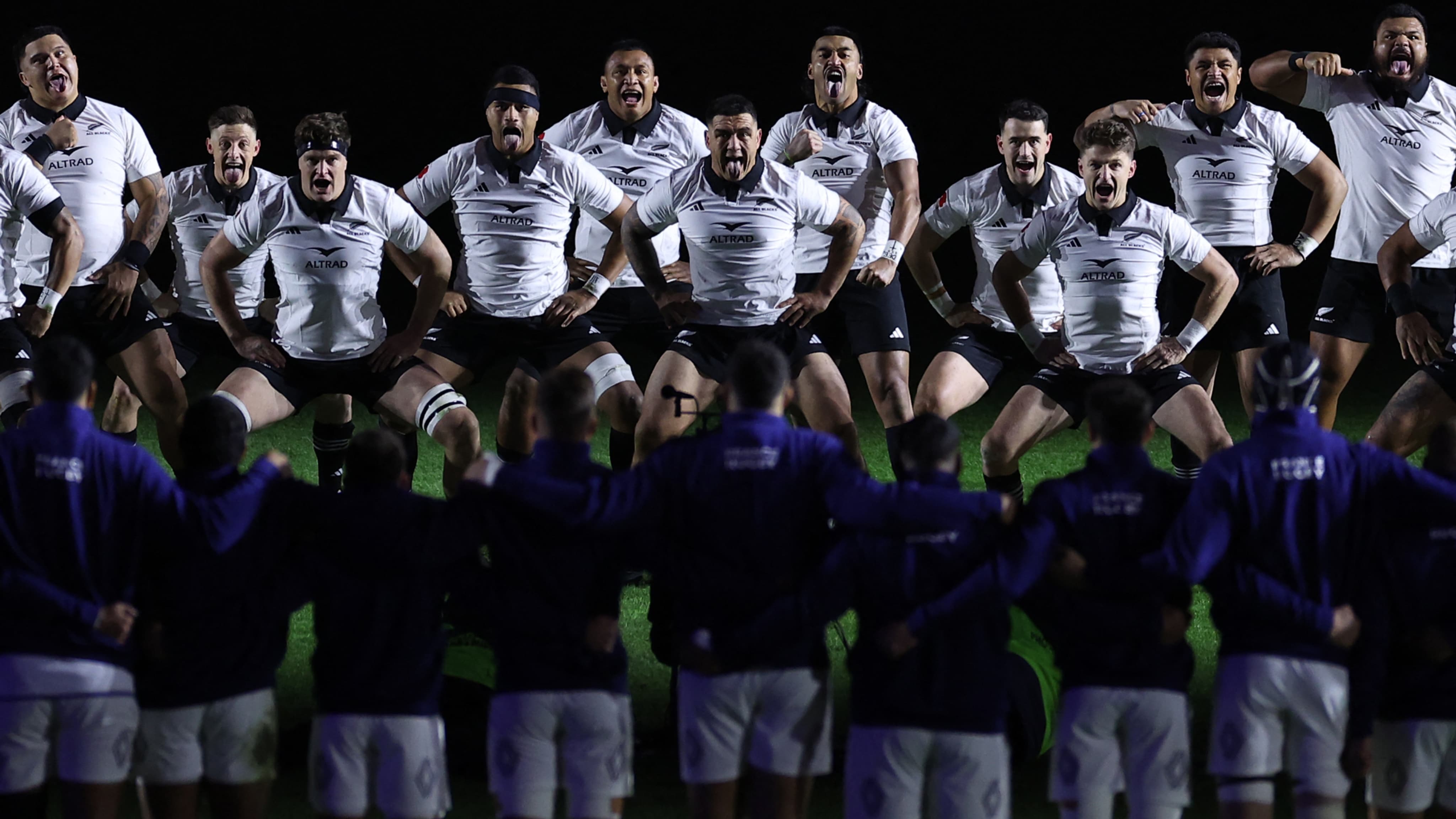 FranceNouvelleZélande les frissons devant le haka des All Blacks