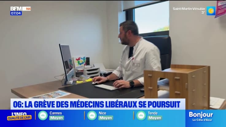 06 : la grève des médecins libéraux se poursuit 