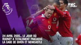 Premier League : 24 avril 2005... Le jour où Rooney a totalement fracassé la cage de Given et Newcastle