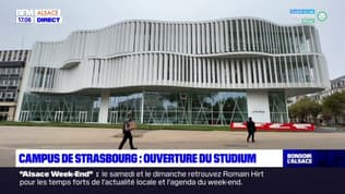 Strasbourg: le Studium, la nouvelle bibliothèque universitaire a ouvert