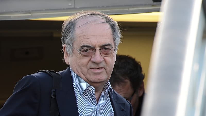 Noël Le Graët, l'un des trois candidats à la présidence de la FFF