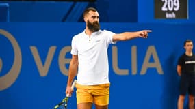 Benoit Paire au tournoi de Montpellier le 31 janvier 2024