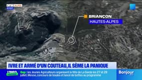 Briançon: un homme alcoolisé et armé d'un couteau interpellé dans le centre-ville
