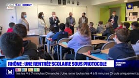 Rhône : une rentrée scolaire sous protocole