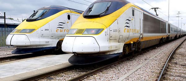 Le TGV TMST connu sous le nom d'Eurostar Le TGV TMST connu sous le nom d'Eurostar