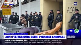 Lyon: le squat Pyramide évacué