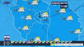 Météo Paris Île-de-France du 13 mai: Temps instable et averses à prévoir