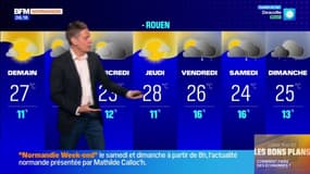Météo Normandie: de belle éclaircies attendues dans l’après-midi jusqu’à 23°C à Rouen, Caen et Evreux