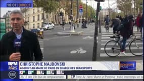 4.600 vélos volés à Paris l'an dernier: "nous développons des mesures pour renforcer la sécurité des vélos comme les consignes véligo dans les gares", explique Christophe Nadjovski.