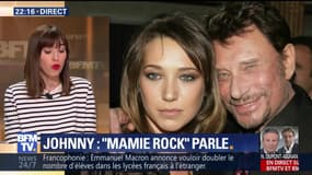 Succession de Johnny: "Mamie Rock" sort du silence