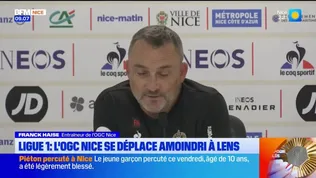 Ligue 1: l'OGC Nice se déplace à Lens pour la 6e journée de championnat