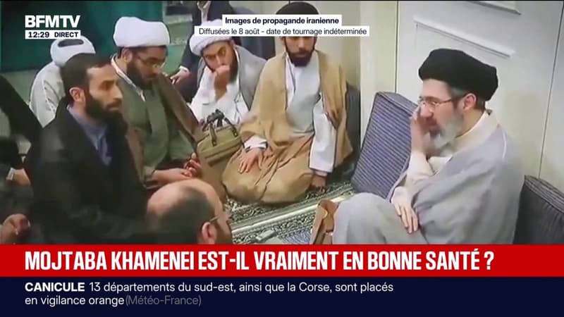 Iran: des images de Mojtaba Khamenei, non datées, diffusées par une agence de presse du régime