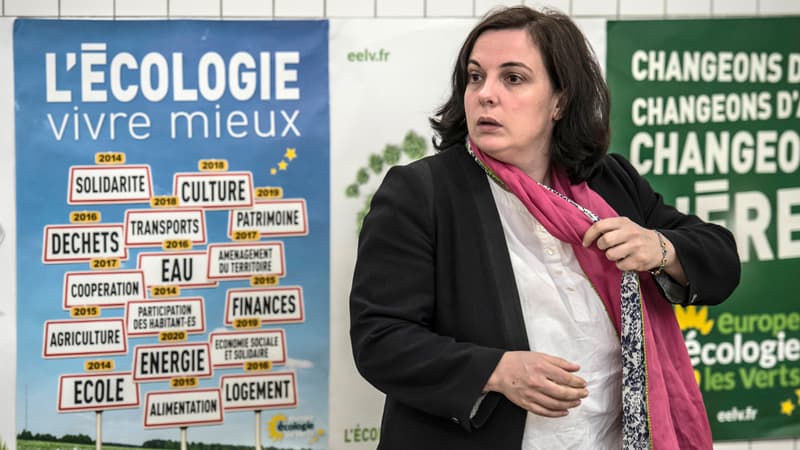 Emmanuelle Cosse, secrétaire nationale d'EELV.