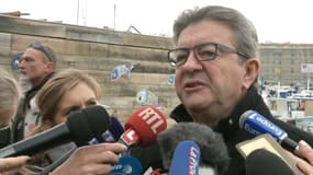 Jean-Luc Mélenchon à Marseille, le 5 décembre 2019.