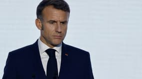 Emmanuel Macron le 5 octobre 2024 à Paris.