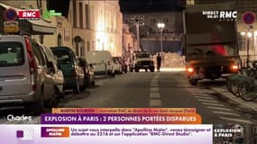 Explosion à Paris : 2 personnes portées disparues 