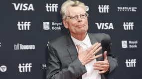 L'écrivain américain Stephen King, le 6 septembre 2024 à l'avant-première de "Chucky" à Toronto.