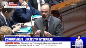 Édouard Philippe souligne  que "le système français est vigilant et alerte" face au coronavirus