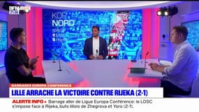 Barrages Europa Conférence: Lille arrache la victoire contre Rijeka