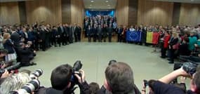 Bruxelles rend hommage aux victimes des attentats