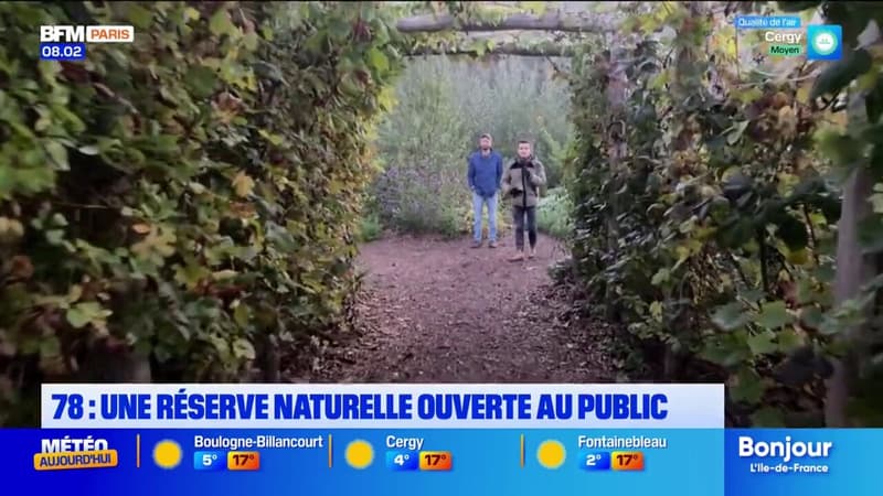 Yvelines: la famille Arthus-Bertrand met en valeur une réserve naturelle 