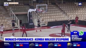 Euroligue de basket: Kemba Walker s'exprime avant le match de Monaco face au Fenerbahce