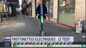 On a testé les nouvelles trottinettes électriques déployées à Paris
