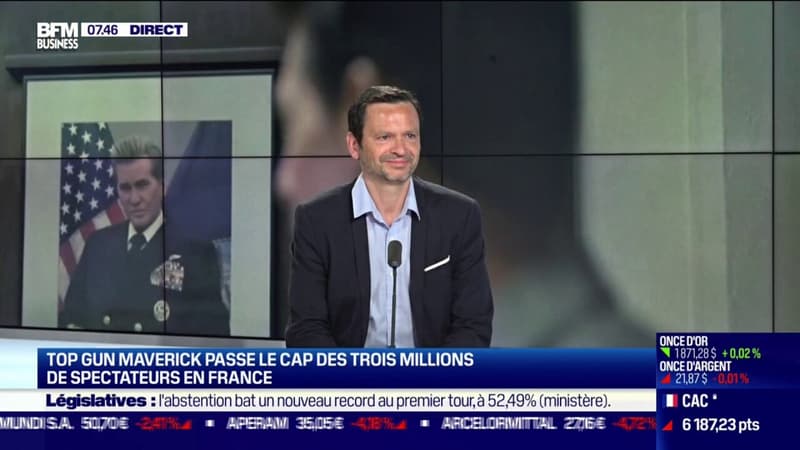 Top Gun Maverick passe le cap des trois millions de spectateurs en France